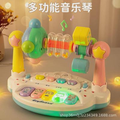 电子琴宝宝玩具迷你小钢琴可弹奏多功能手指琴1一3岁婴儿音乐琴键