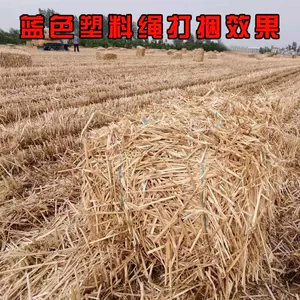 [蓝色塑料方捆机打捆专用捆草绳玉米秸秆打绳子打捆塑料绳华德机]