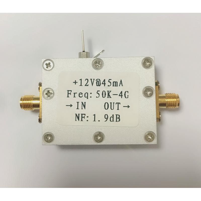 50K-4G LNA 低噪放 高增益25DB@0.8G 高增益平坦度 射频放大器