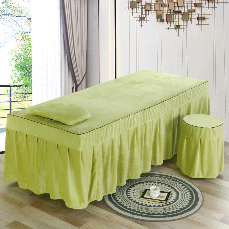 足网红洗头推拿按摩四季通用单床罩单品美容院床罩疗会所床套纹绣