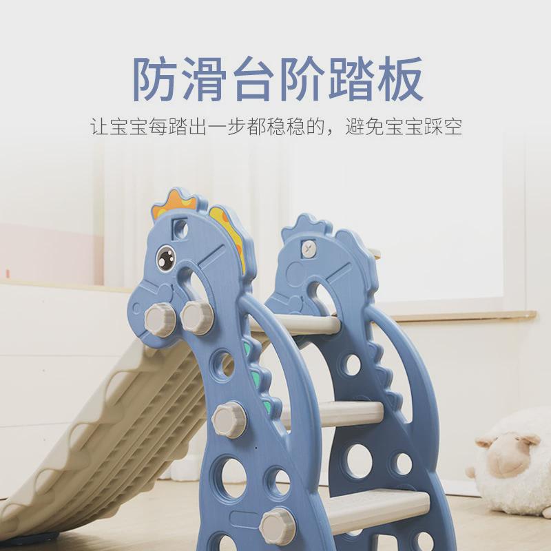 儿童折叠滑滑梯宝宝多功能爬行滑滑梯组合游戏家用室内外塑料玩具