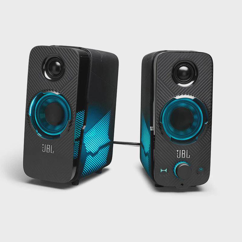 JBL电竞音箱QUANTUM DUO电脑炫彩灯效电竞游戏音响