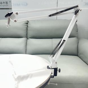 NB35悬臂配手机夹 360度云台桌面直播 录音 床头懒人加长折叠支架