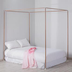 tuf4支持定制单独的蚊帐支架家用四方形杆子加粗厚落地铝合金管