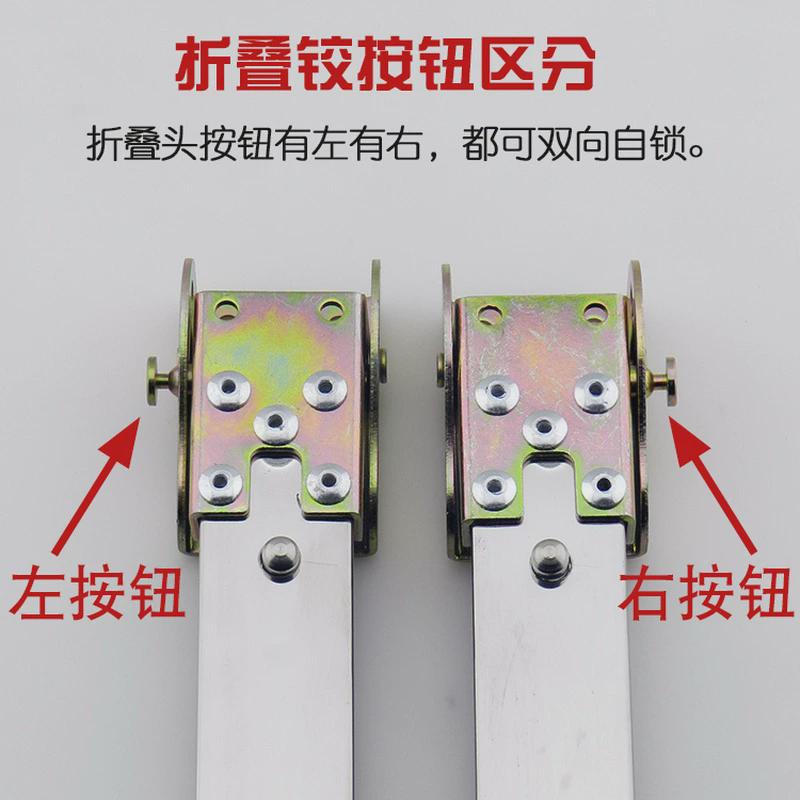 新品不锈钢伸缩脚升降桌腿房车折叠脚柱卡式速调定制可微调吧台脚