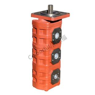 bfx厂家吊车油泵齿轮泵油泵四联打桩机 cbkpzh63