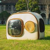 派派猫双肩大容量静音猫包透气便携宠物拉杆箱狗狗外出万向轮猫咪