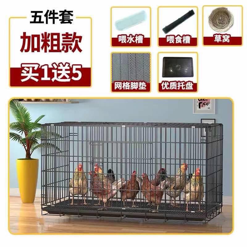 养鸡笼家用鸡笼子养殖自动清粪滚蛋大号特大号鸡窝鸡舍折叠下蛋