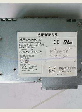 议价A5E00827437-E   拆机西门子工控机电源CV3_