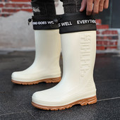 防臭水鞋 雨鞋 防滑耐磨加厚短款 长筒水鞋 春夏新款 中筒工地胶鞋 男士