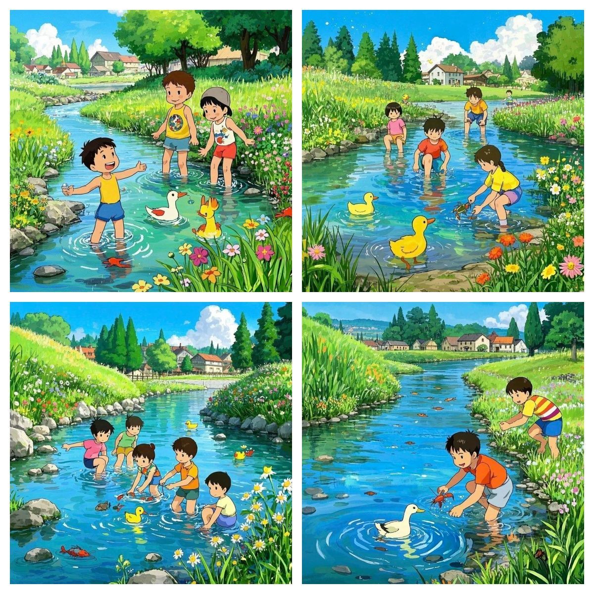 童年趣事时光民宿风景海