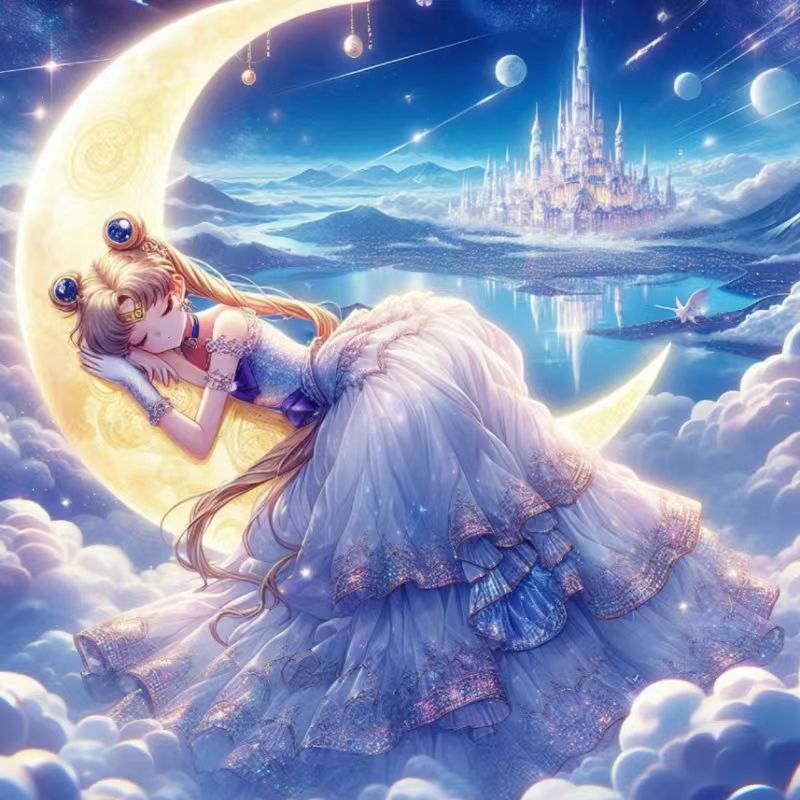 防水贴纸卡通美少女战士