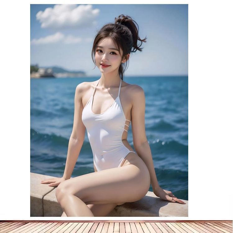 美人墙贴海报走廊玻璃卧