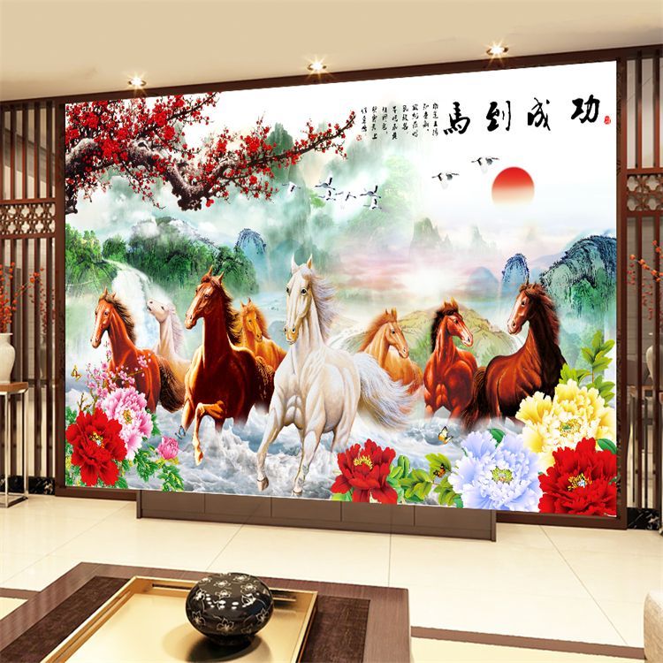 新款年画2026马到成功装