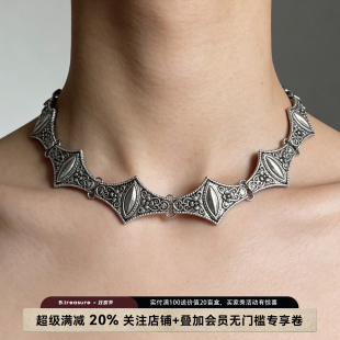 B.treasure 恶魔之眼项链小众饰品中古饰品Vintage复古项链