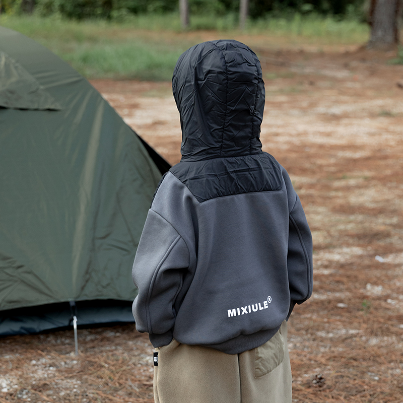 加绒卫衣米修叻百搭秋冬