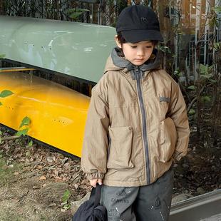 外套 风夹棉男孩冬季 年终清仓 米修叻男童棉服冬儿童户外棉衣工装