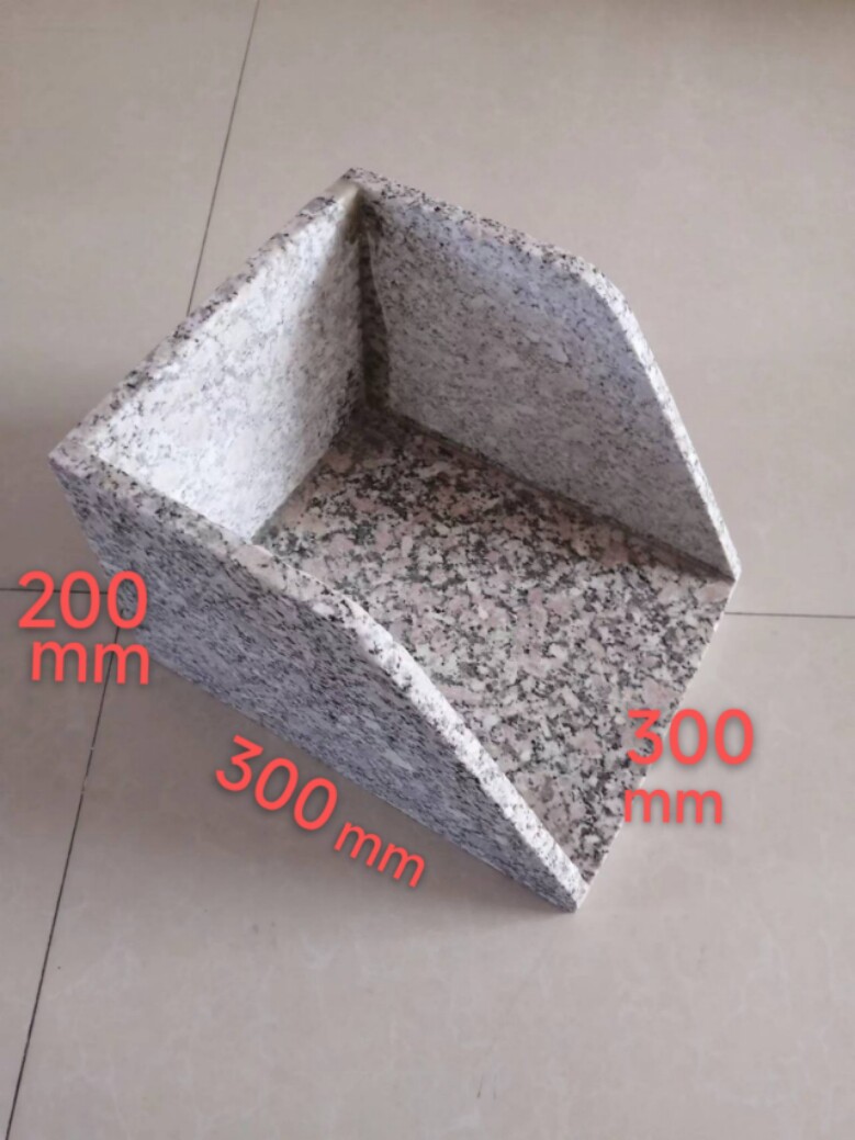 花岗岩石材大理石水沟盖板排水篦子雨漏定做水簸箕水管接水斗石头