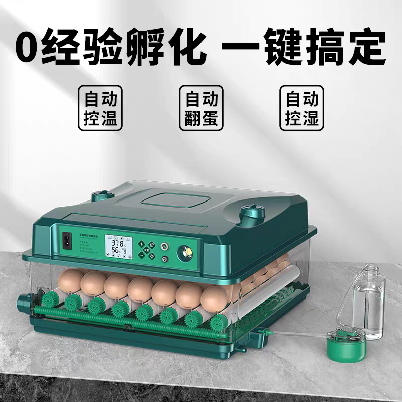 全自动智能孵化器小型家用型孵蛋电热工具