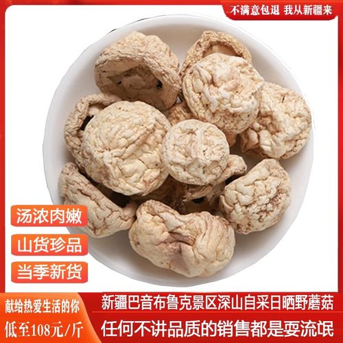新疆巴音布鲁克蘑菇口蘑特产