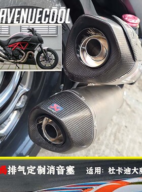 天蝎排气消音塞 杜卡迪大魔鬼Diavel 精致出口造型 原装位直上