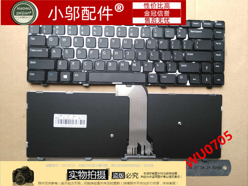 适用DELL戴尔3421 5421 5437 5435 M431R 3437键盘 V 2421 5523
