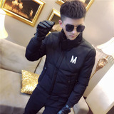 冬装潮流立领棉衣男装社会精神小伙棉衣修身A343-CF14-P135，男装棉衣，电商A343