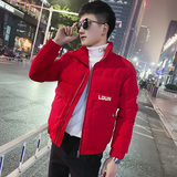 冬季社会小伙棉衣男外套修身保暖棉服黑1A343-CF60-P135控175，男装棉衣，电商A343