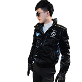 社会小伙羽绒服保暖外套修身羽绒衣A343-CF45-P155控185白1，男装棉衣，电商A343