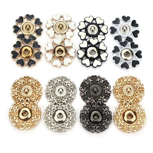 大衣暗扣毛衣隐形扣子母扣