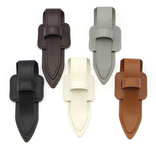 皮对扣黑色羊绒大衣扣外套领口钮扣呢子衣领扣配件风衣装 时尚 饰扣