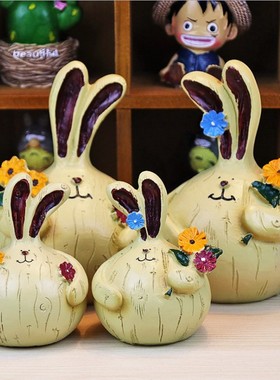 欧式风田园长耳朵大蒜新房装饰品