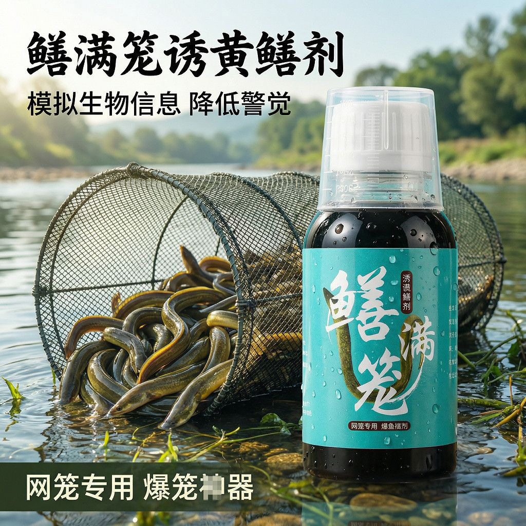 抓黄鳝小药专用饲料龙虾笼诱食剂黄辣丁泥鳅鳝鱼饵料黄鳝诱饵