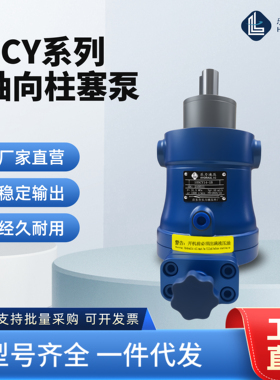 启东柱塞泵16/25/40/63/100/160SCY14-1B轴向柱塞泵液压油泵