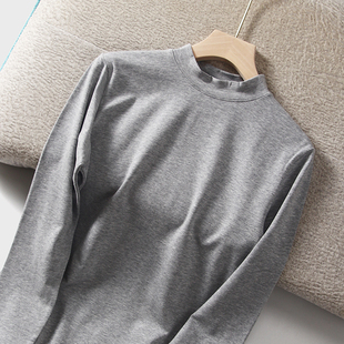 中领棉秋衣女A类棉薄款保暖上衣7A抗菌磨毛棉打底内衣修身棉毛衫