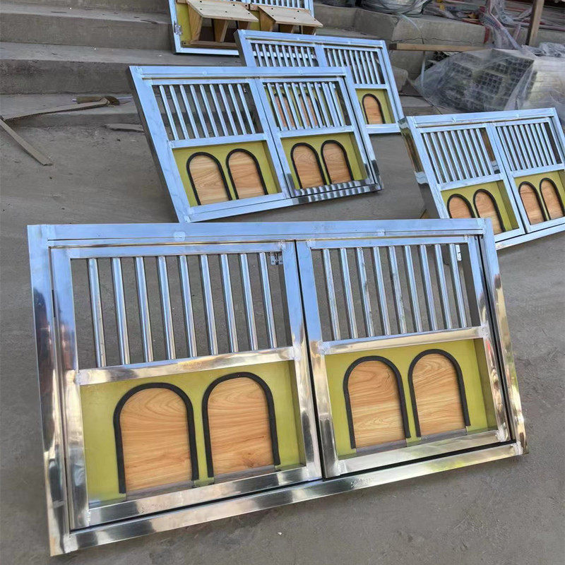 鸽舍铝合金避光推拉门赛鸽进出口鸽棚不锈钢隔断避光窗信鸽进口