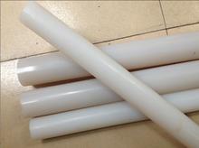 硅胶圆条，无毒无味食品级硅胶棒，乳白色硅胶棒，直径15mm-40mm
