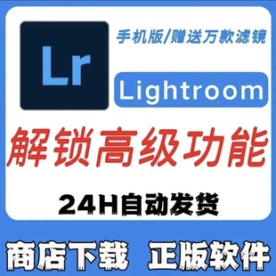 Lightroom手机版高级功能调色模版安卓/苹果/ipad调色预设模版