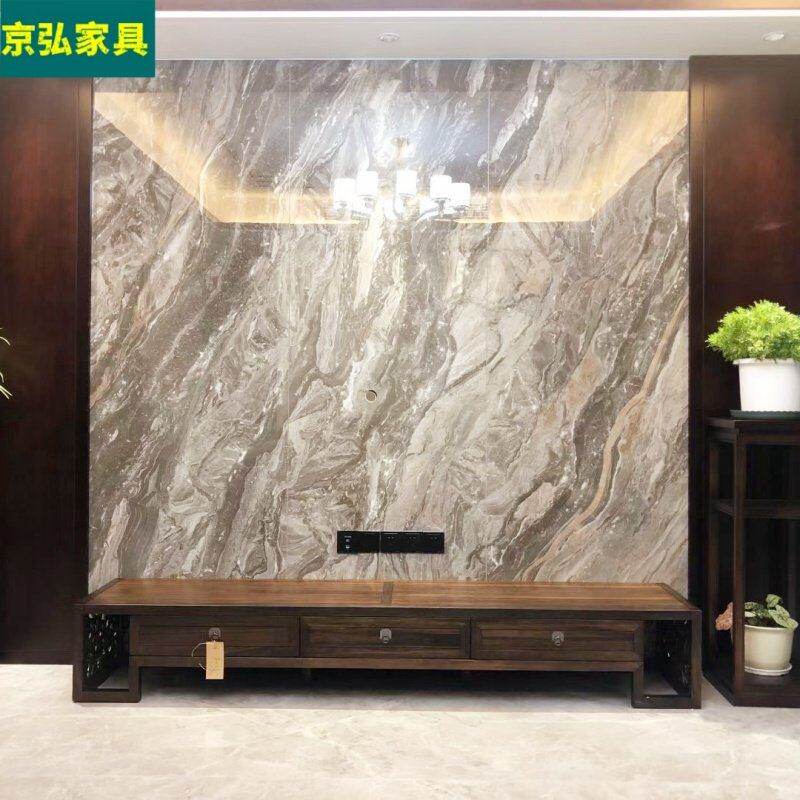 新中式电视柜客厅爱里古夷苏木影视柜卧室君和宋檀风格收纳储物柜