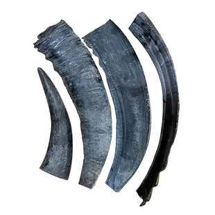 正宗牛角原材料天然牛角片板料 传统弓筋角弓片梳子刮痧板原材料