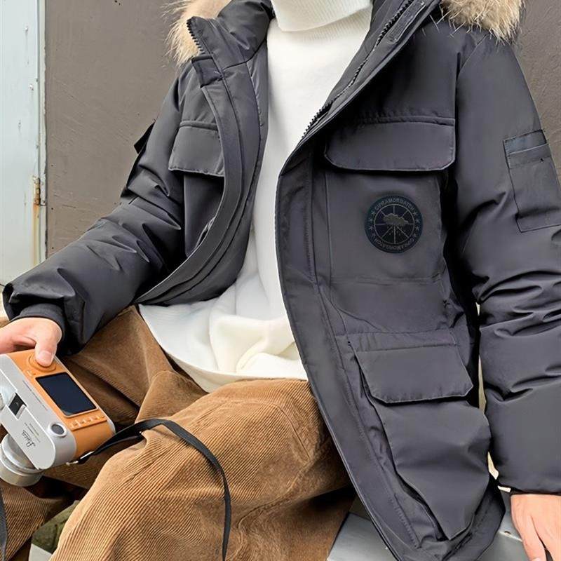 2025新款冬季大衣鹅外套工装羽绒棉服棉衣女中长款加厚派克服男潮,女装/女士精品,棉衣/棉服,淘宝优惠券,粉丝福利购,淘宝优惠卷