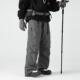 男款 户外防水休闲耐磨滑雪工装 登山长裤 冲锋羽绒裤 2024冬季 新款 裤