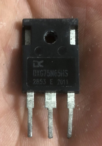 原装拆机测好 DXG75N65HS  IGBT功率管 75A650V 逆变器电焊机常用