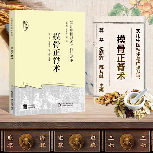 正版书籍 摸骨正脊术中医摸骨正脊术诊断复位手法应用摸骨诊察手法正脊复位治疗脊柱病变帕金森综合征腰症疗法整脊正骨手法