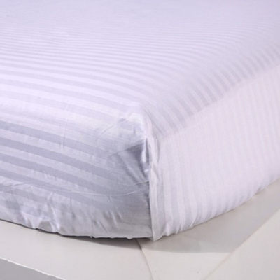 松紧纯白色素色床笠床垫保护罩全包床单固定防滑床罩床套防尘套