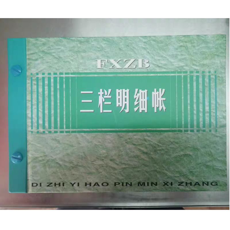 扶西A级三栏明细账账本活页借贷余帐页账页会计账簿全套财务专用