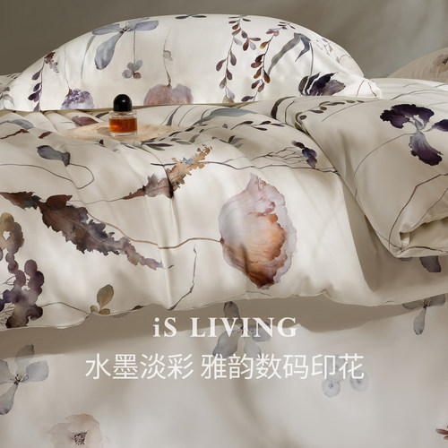 AB面印花高档全棉四件套自用送礼