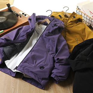 男童棉服外套2025新款儿童中大童男孩冬季加厚保暖棉衣冲锋衣棉袄