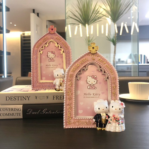 相框婚庆kitty情侣十字架