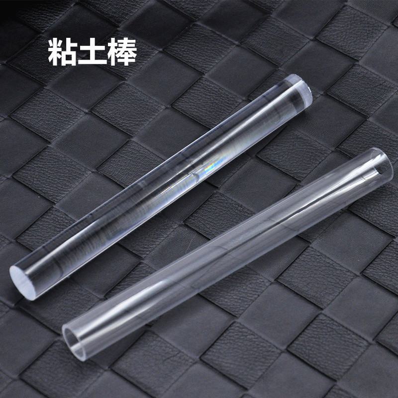 粘土超轻压泥擀面杖亚克力